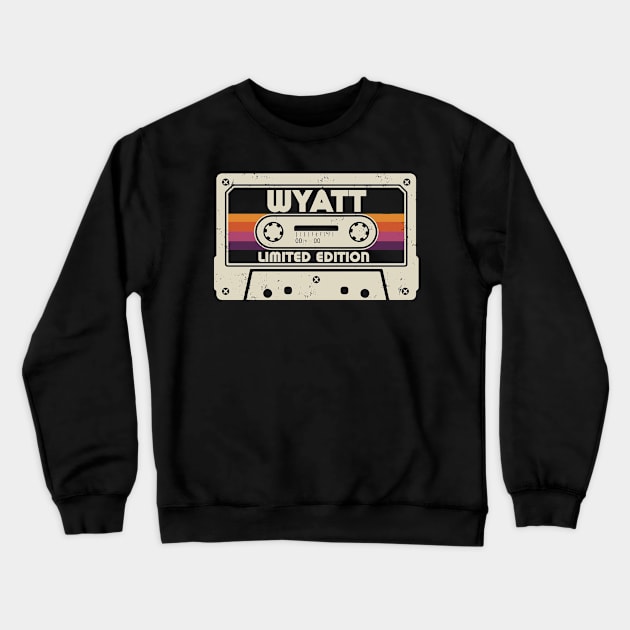 Wyatt Name Limited Edition Crewneck Sweatshirt by Saulene